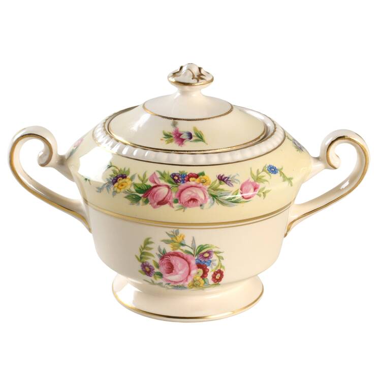 Hampton Court Sugar Bowl & Lid