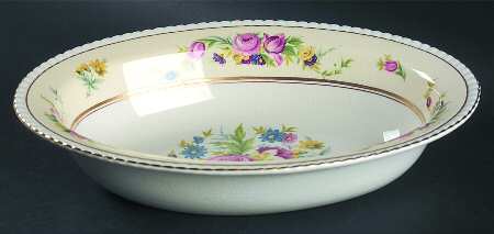 Hampton Court 9" Oval Vegetable Bowl
