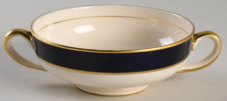 Imperial Footed Cream Soup Bowl