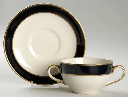 Imperial Flat Bouillon Cup & Saucer