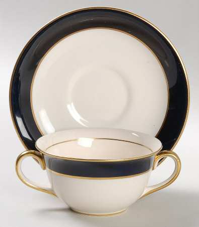 Imperial Flat Bouillon Cup & Saucer