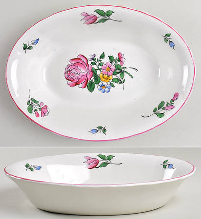 Strasbourg 9" Oval Vegetable Bowl