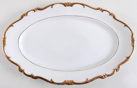 8410A 15" Oval Serving Platter