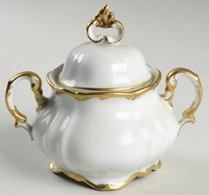 Antoinette Sugar Bowl & Lid