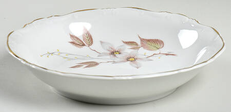 Brown Orchid Coupe Soup Bowl