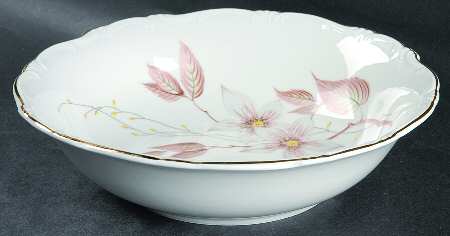 Brown Orchid 9" Round Vegetable Bowl