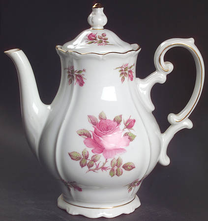 Corsage Coffee Pot & Lid