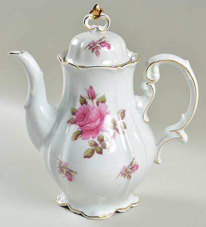 Corsage Coffee Pot & Lid