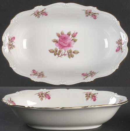 Corsage 9" Oval Vegetable Bowl
