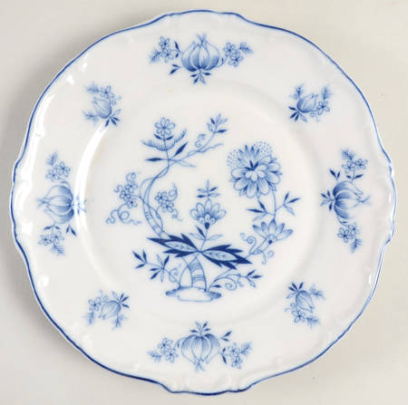 Ming Blue Salad Plate