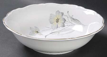 Morning Glory 9" Round Vegetable Bowl
