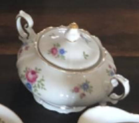 Rambler Sugar Bowl & Lid