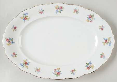 Remembrance 15" Oval Serving Platter