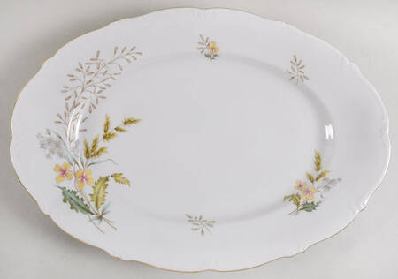 Wheatfield 15" Oval Serving Platter by Forest