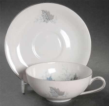 Windward Flat Cup & Saucer Set