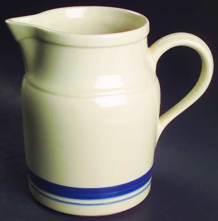 Blue Stripe 64 Oz Pitcher