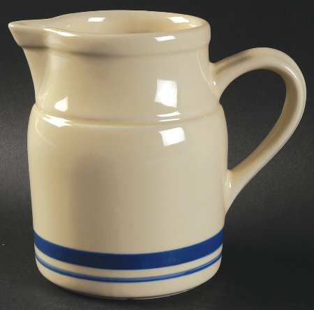Blue Stripe 16 Oz Pitcher