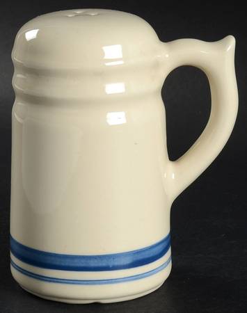 Blue Stripe Stove Top Pepper Shaker