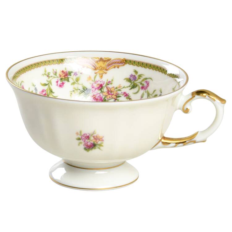 Aida (Gold Verge & Trim) Footed Cup by Franconia-Krautheim & Adelburg