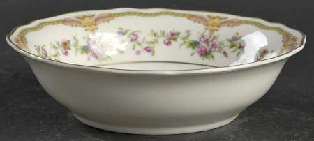 Aida (Gold Verge & Trim) Fruit/Dessert (Sauce) Bowl