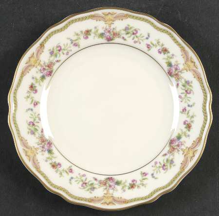 Aida (Gold Verge & Trim) Bread & Butter Plate