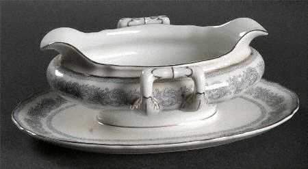Argenta Gravy Boat with Attached Underplate