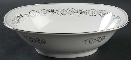 Barcarole 9" Oval Vegetable Bowl