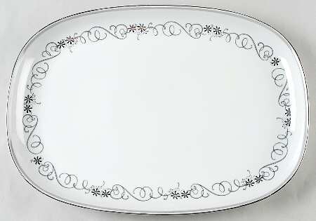 Barcarole 15" Oval Serving Platter