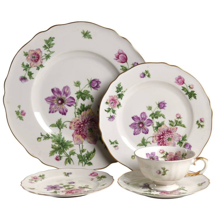 Barbara 5 Piece Place Setting