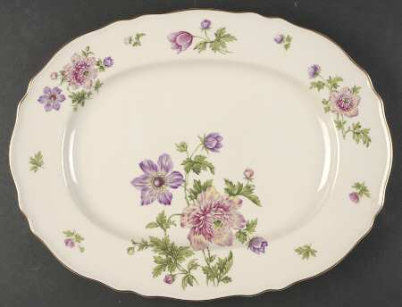 Barbara 15" Oval Serving Platter