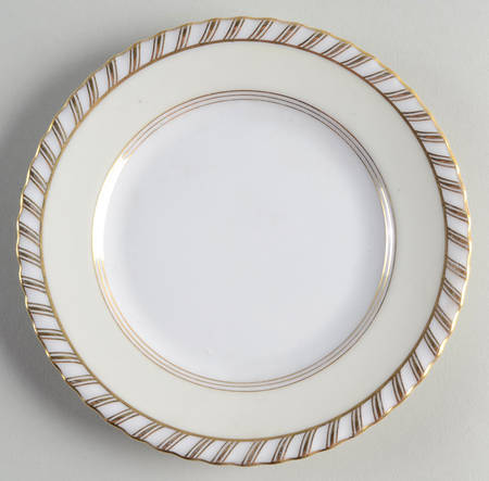 Baronial (White Center) Bread & Butter Plate