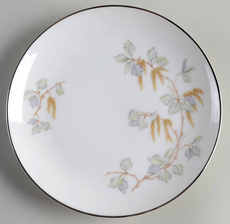 Birch Blossoms (Platinum Trim) Bread & Butter Plate
