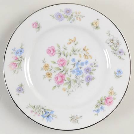 Bouquet Bread & Butter Plate
