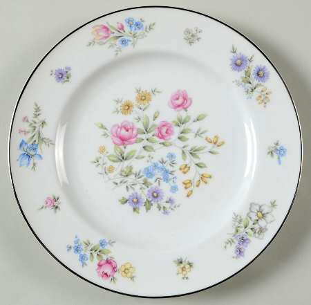 Bouquet Salad Plate