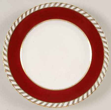 Cardinal Salad Plate