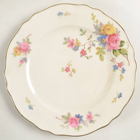 Carmen Cream Salad Plate