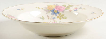 Carmen Cream Rim Soup Bowl