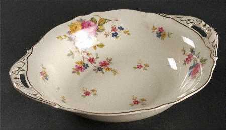 Carmen Cream 10" Round Vegetable Bowl