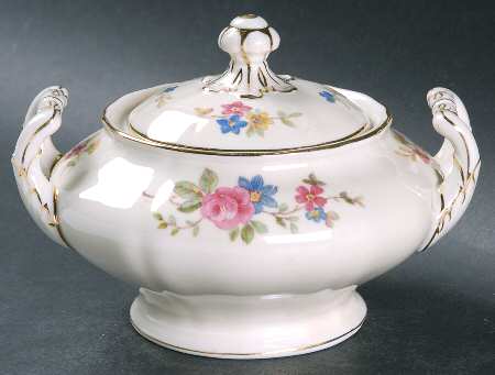 Carmen Cream Sugar Bowl & Lid