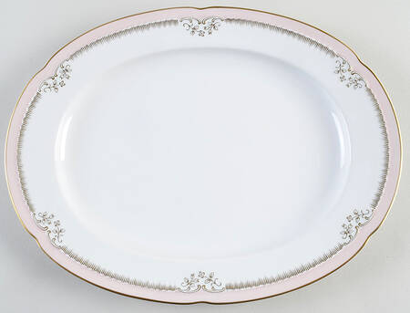 Corinne 13" Oval Serving Platter