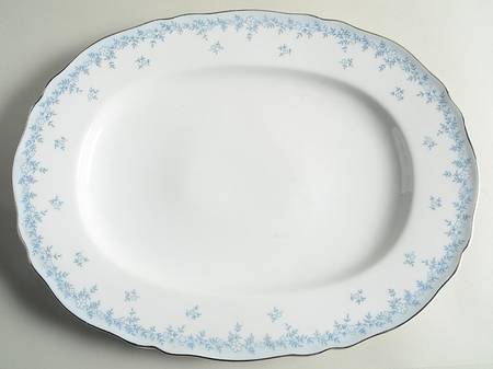 Delphine 15" Oval Serving Platter
