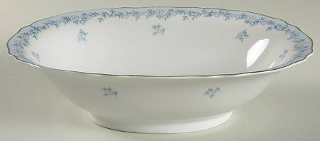 Delphine 10" Oval Vegetable Bowl
