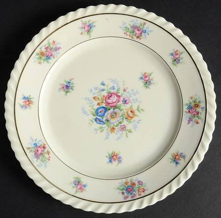 De Rose Salad Plate