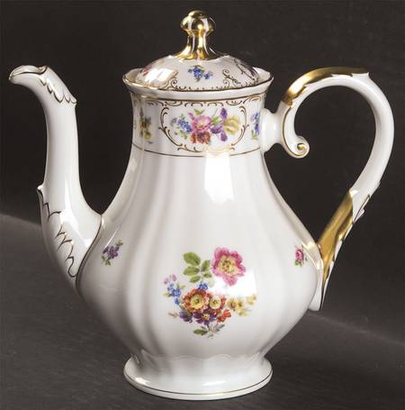 Dresden Flowers Small Coffee Pot & Lid