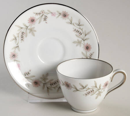 Fascination Flat Demitasse Cup & Saucer Set