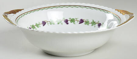 Festive Autumn 9" Round Vegetable Bowl