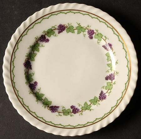 Festive Autumn Bread & Butter Plate