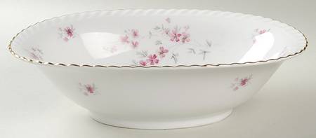 Fiorella 9" Oval Vegetable Bowl