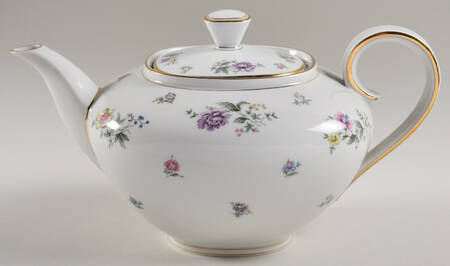 Fleurettes Teapot & Lid
