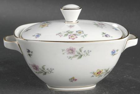 Fleurettes Sugar Bowl & Lid